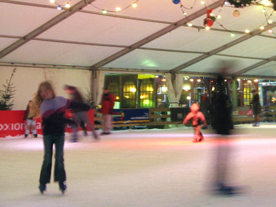 Ice rink oude markt Enschede